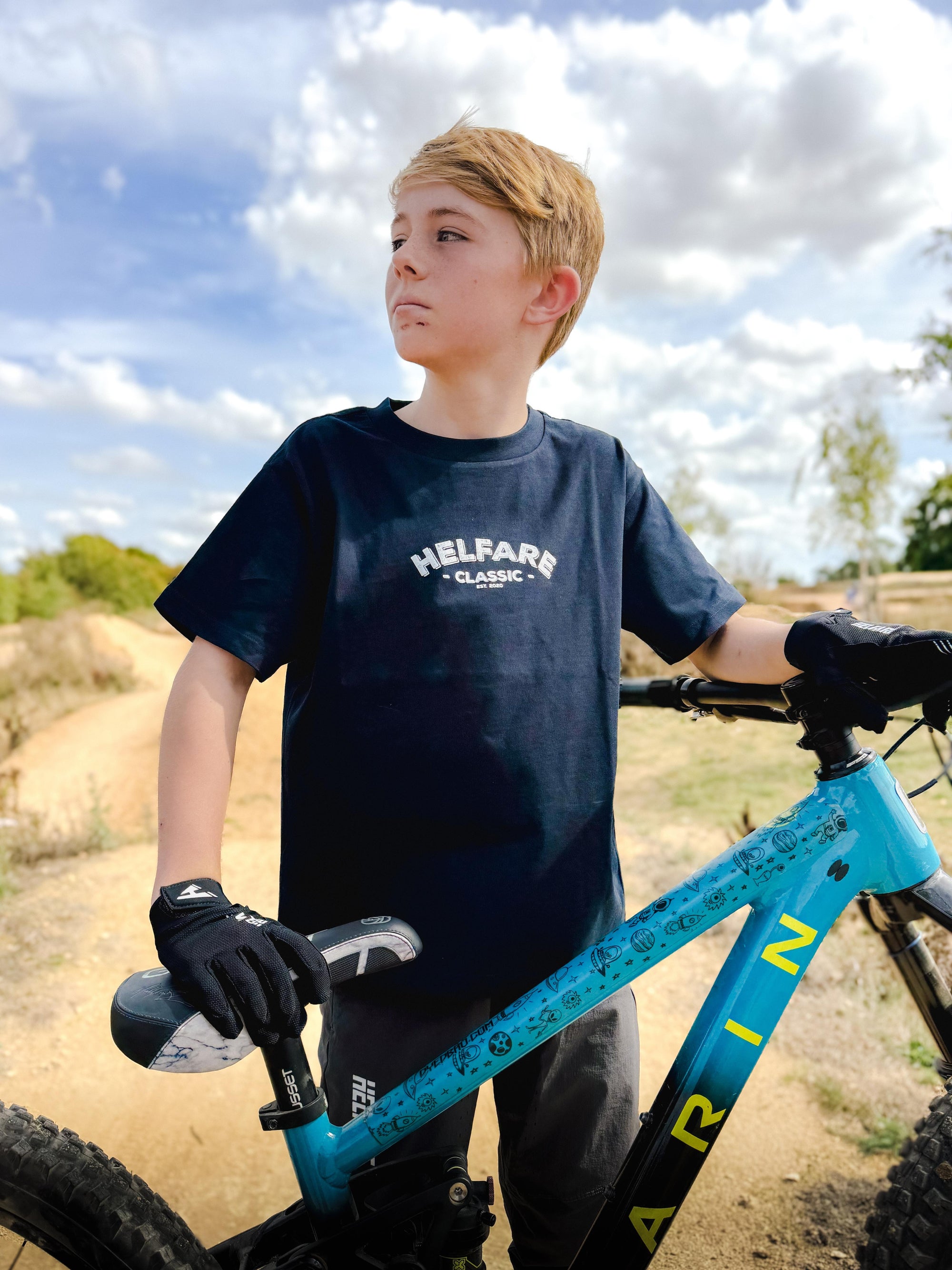 Youth Classic Tee - Navy