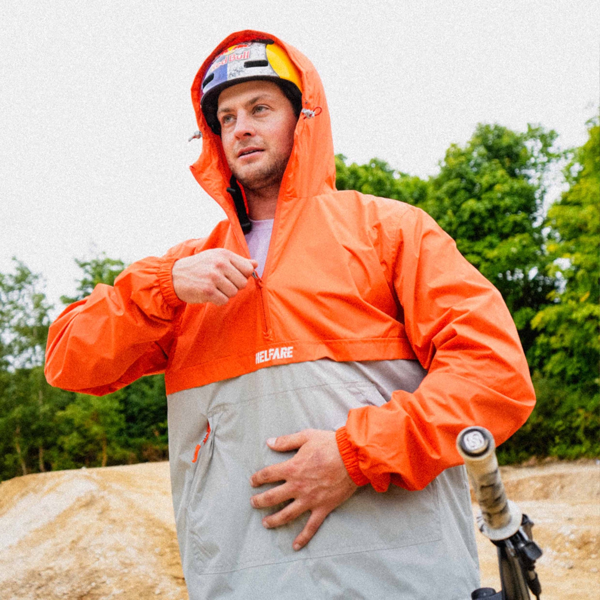 Trail Jacket | Fire Orange