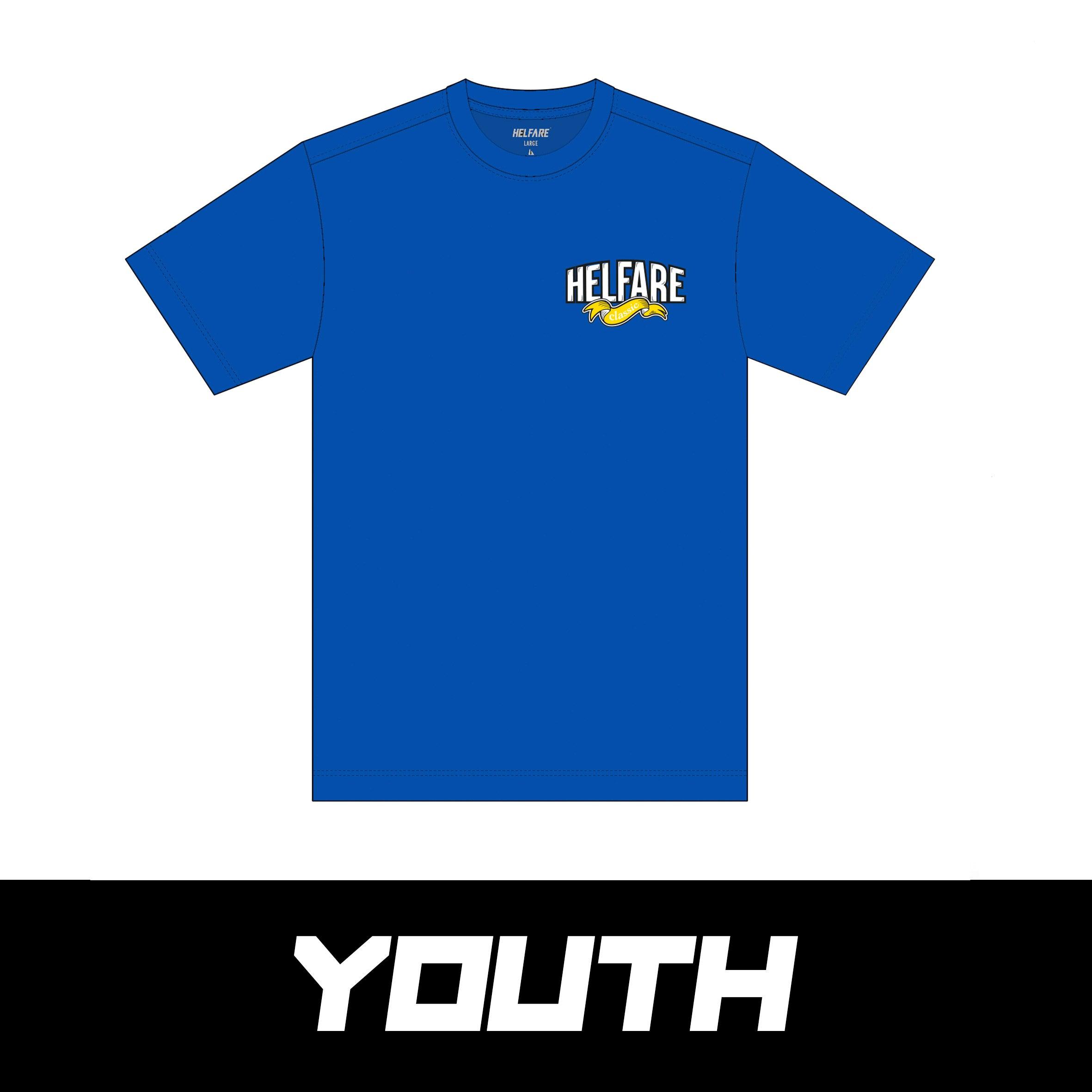 Youth Helfare Classic Tee | Royal Blue - HELFARE