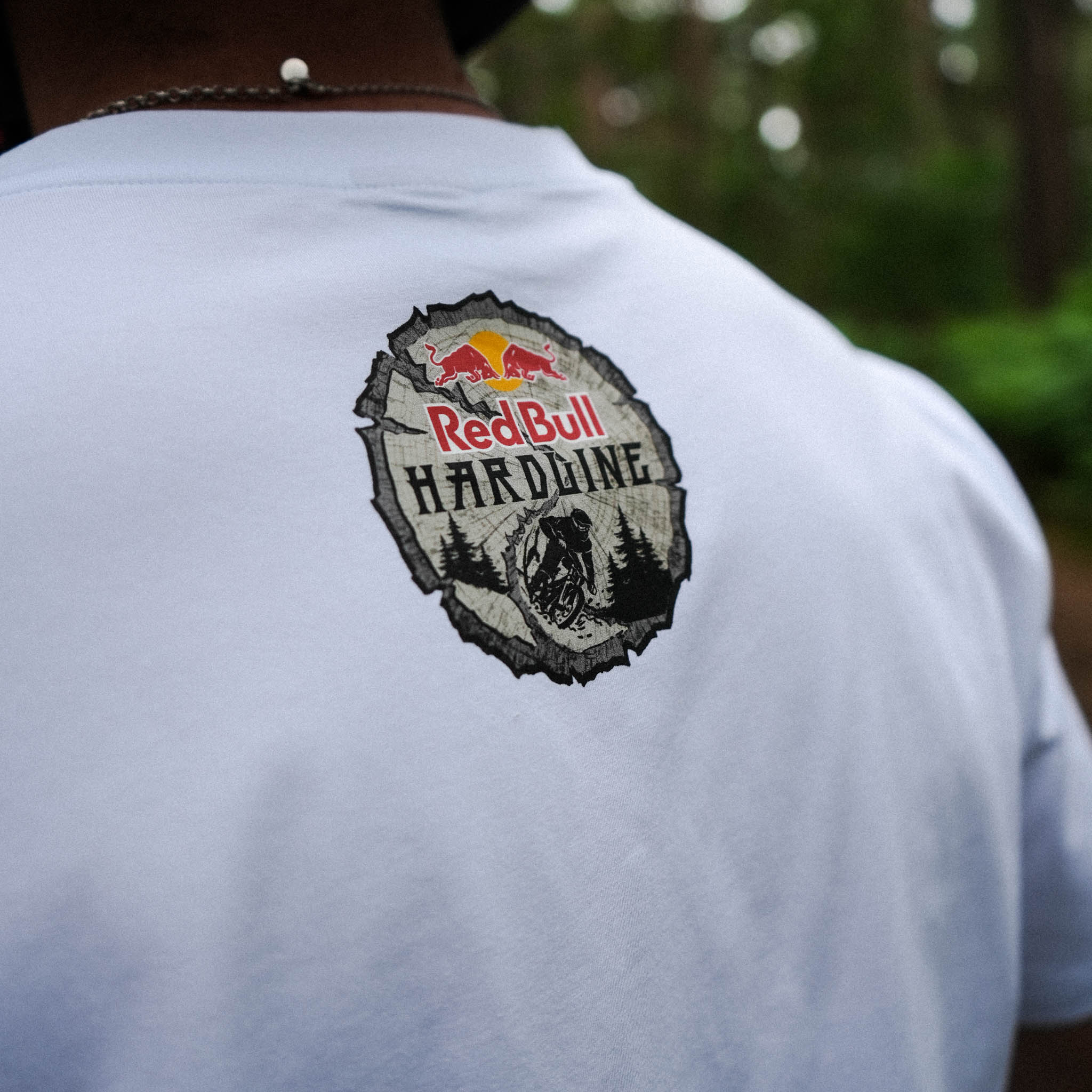 RED BULL HARDLINE TEE | WHITE