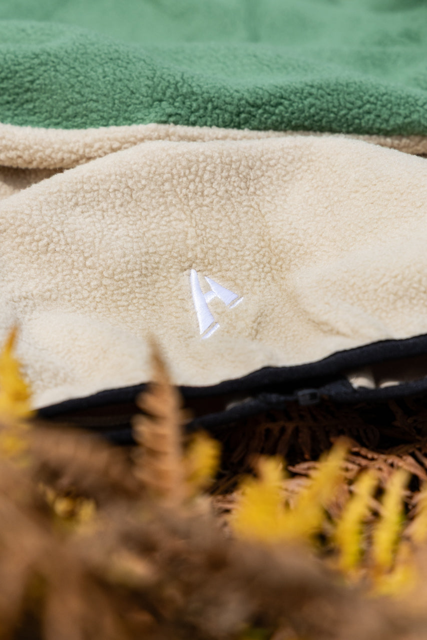 Voyager Sherpa Full Zip Fleece | Green