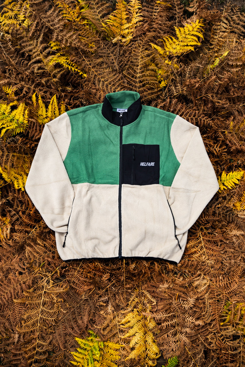Voyager Sherpa Full Zip Fleece | Green