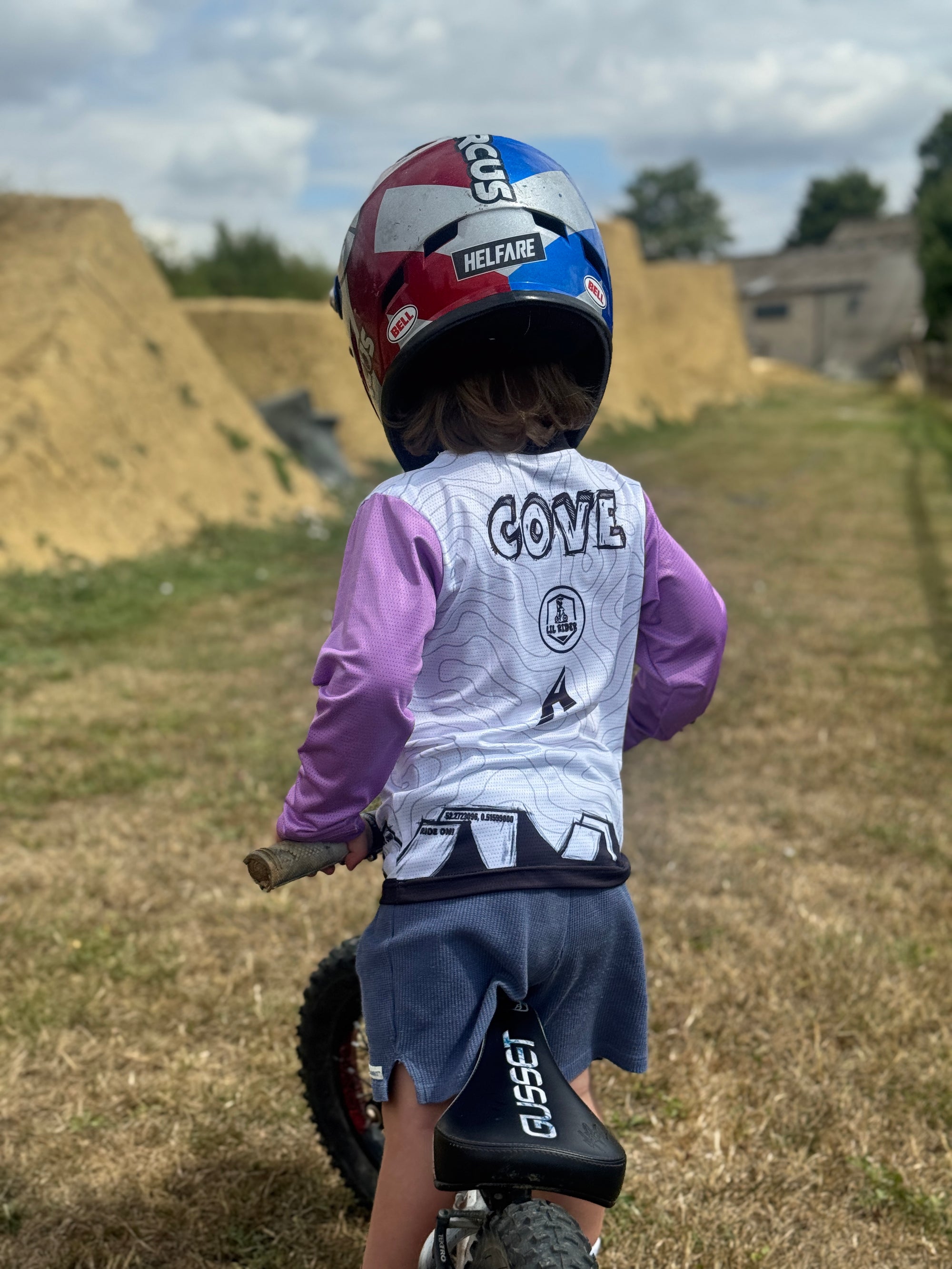 KIDS Lil-Rider Sender Jersey - Lilac
