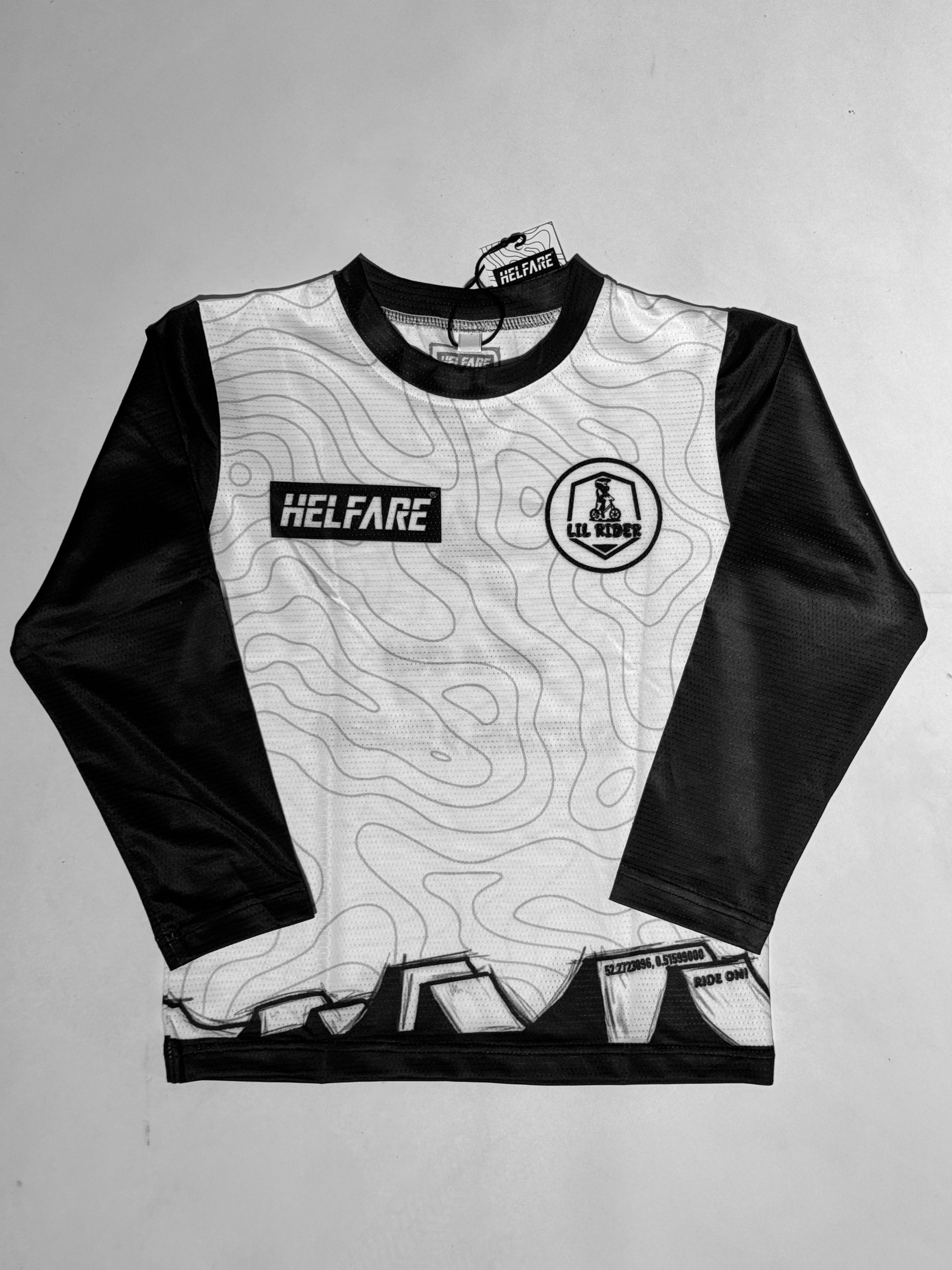 KIDS Lil-Rider Sender Jersey - Black