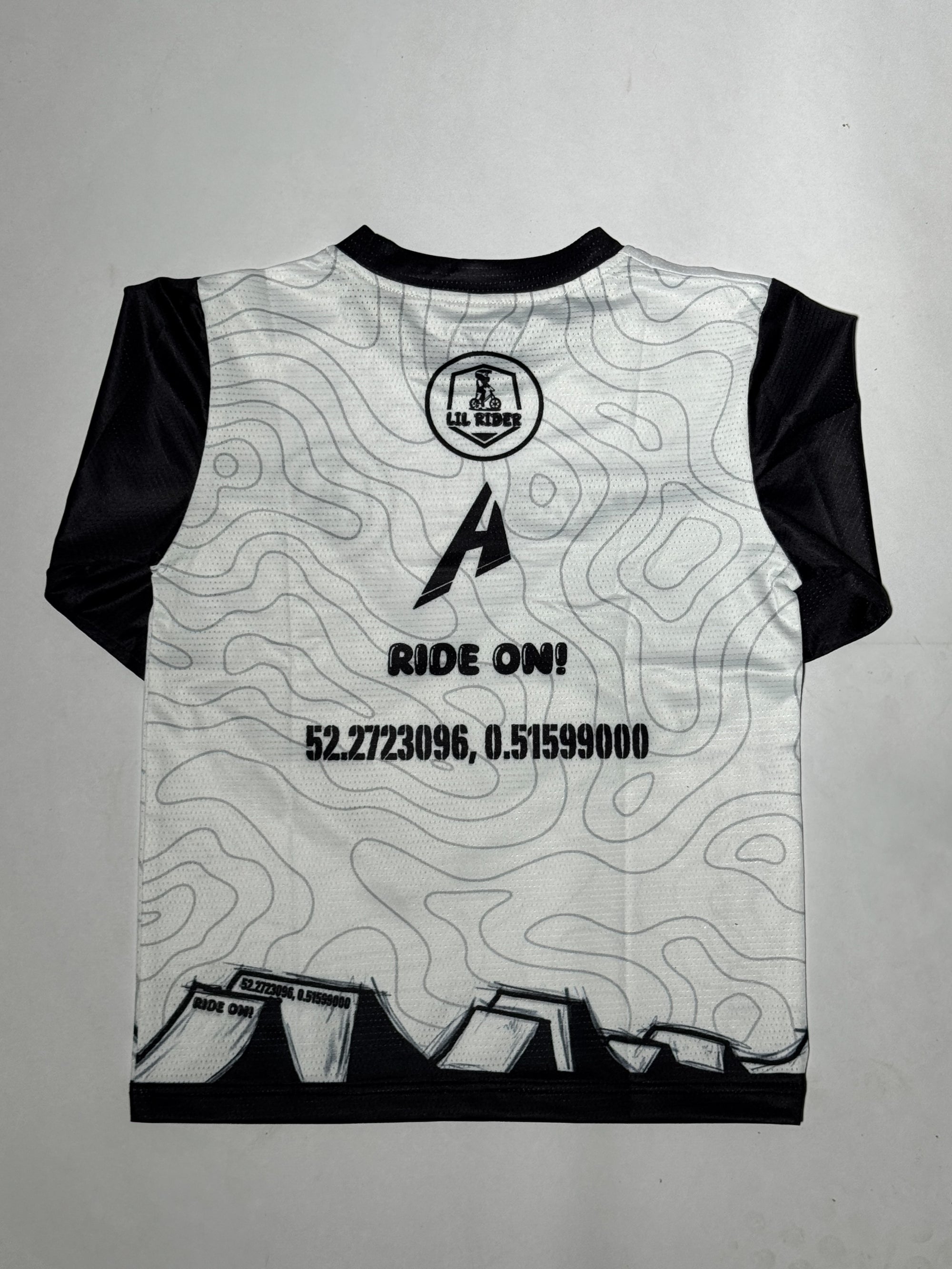 KIDS Lil-Rider Sender Jersey - Black