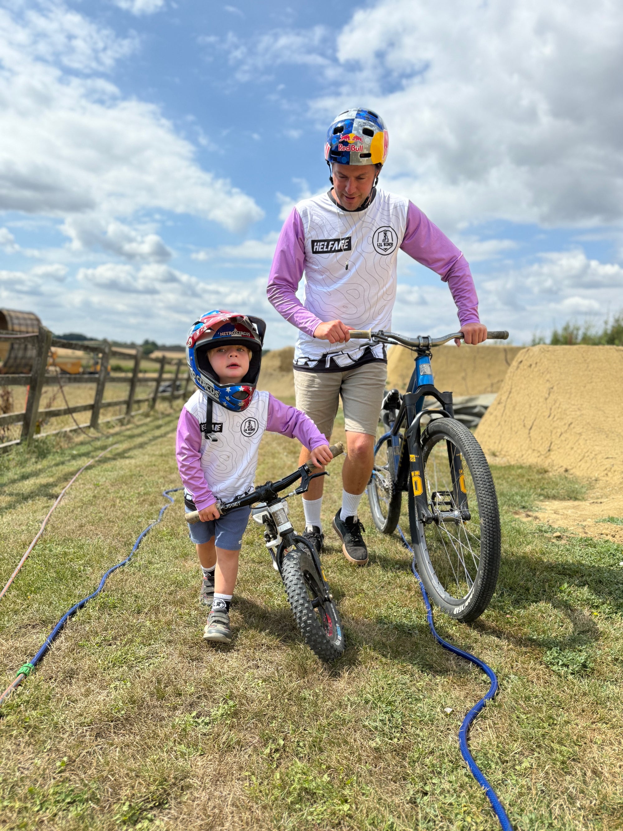 KIDS Lil-Rider Sender Jersey - Lilac