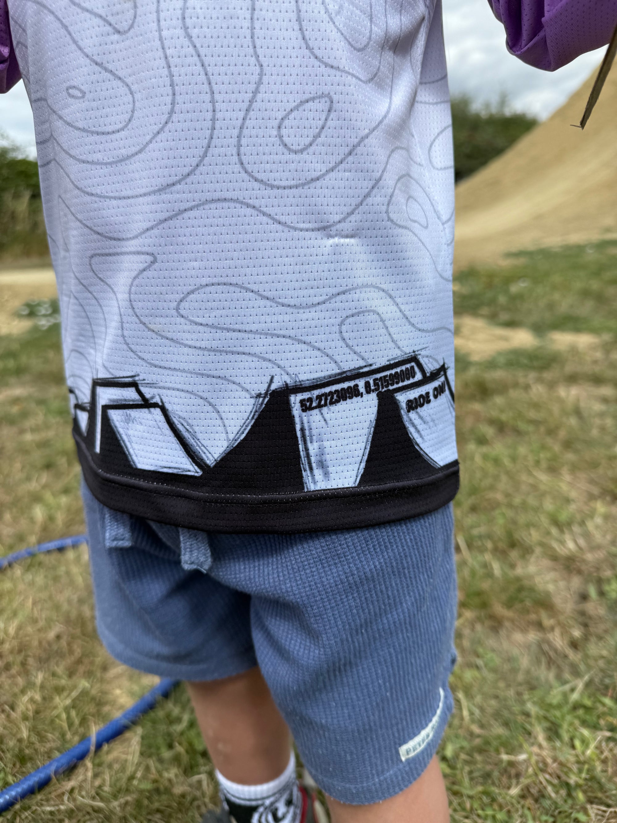 KIDS Lil-Rider Sender Jersey - Black