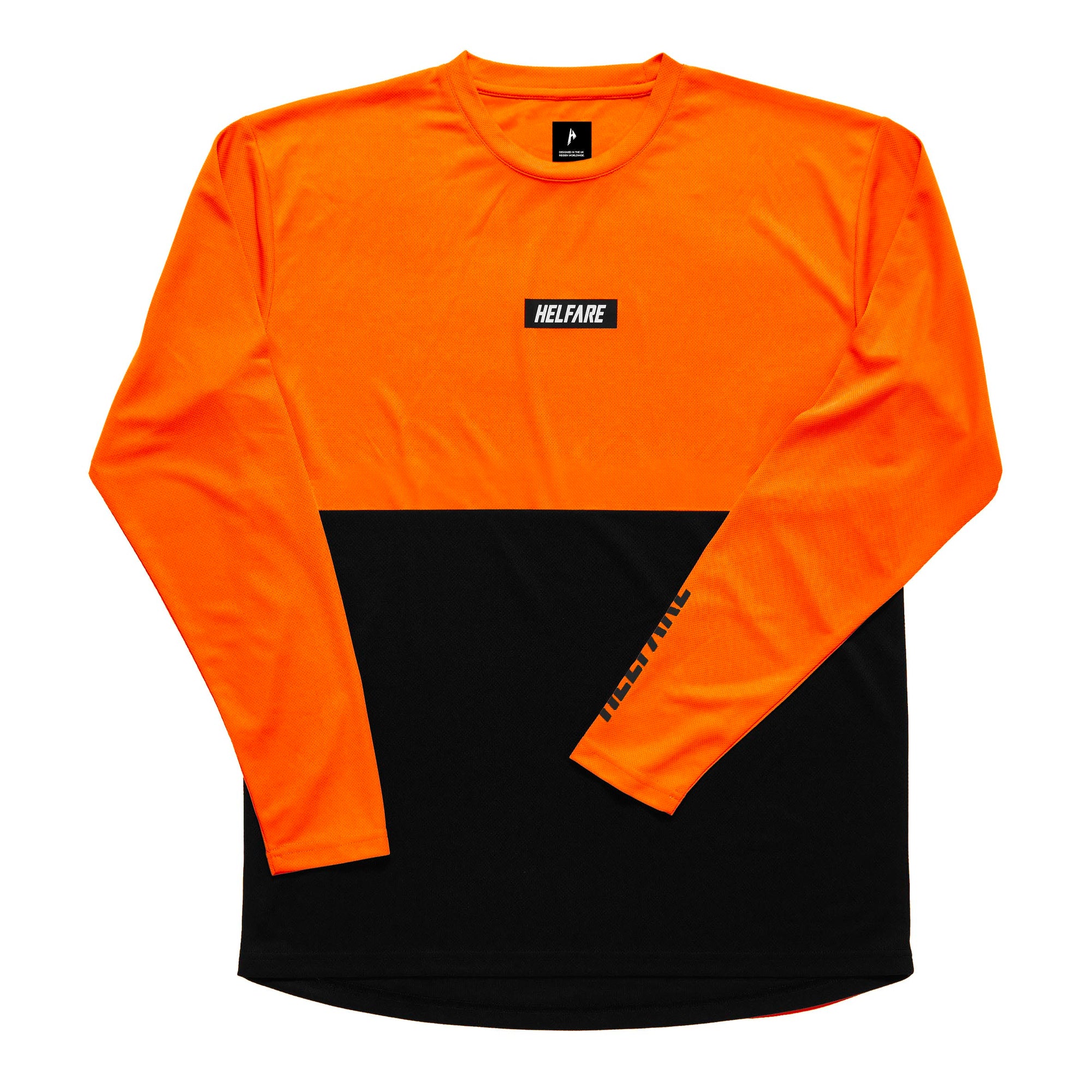 Cadence Long Sleeve Jersey | Fire Orange