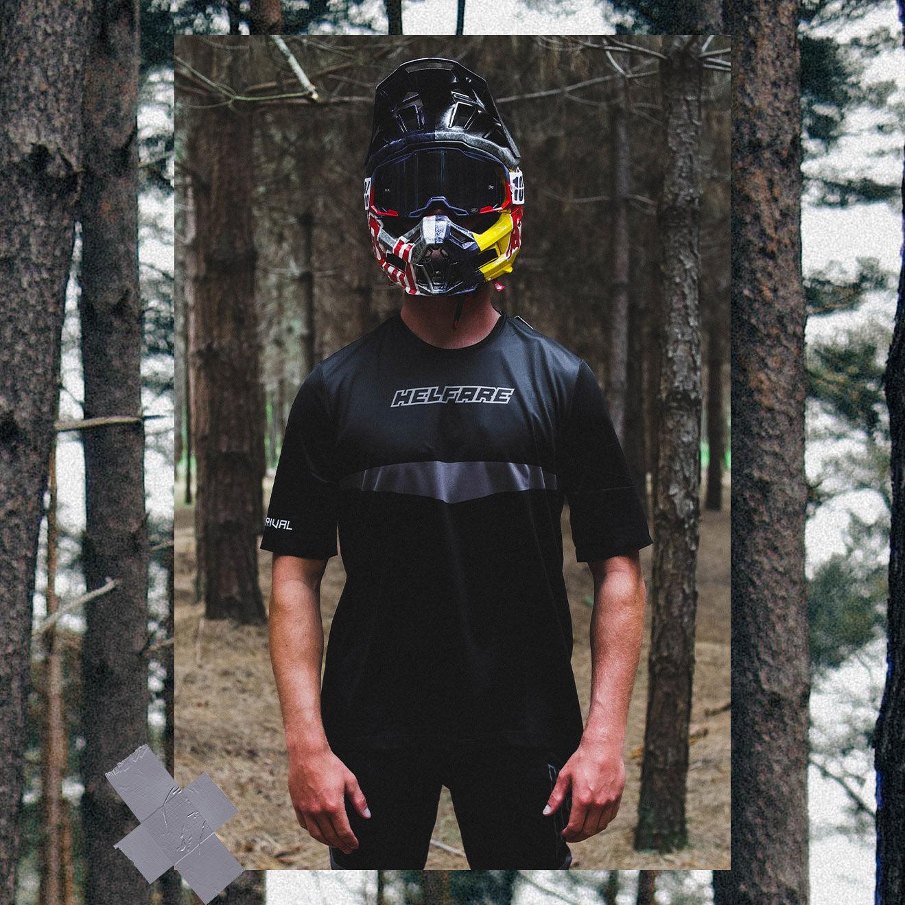 Rival Short Sleeve Jersey | Onyx Black - HELFARE