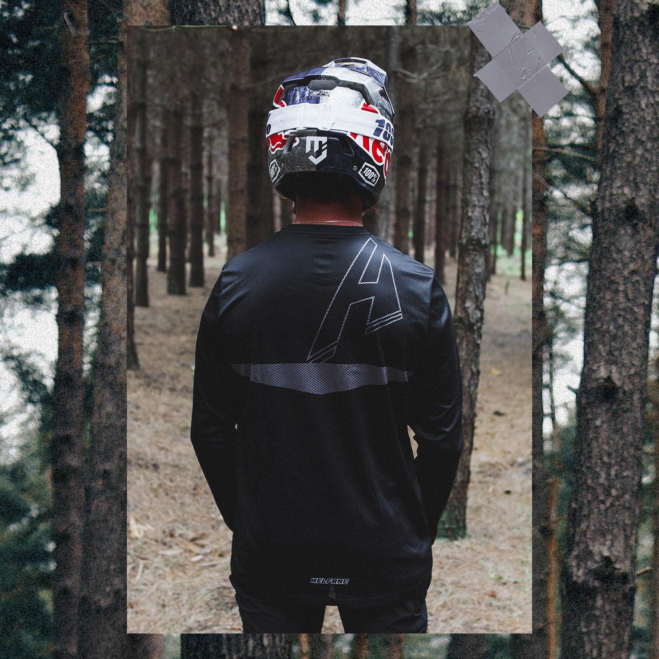 Rival Long Sleeve Jersey | Onyx Black - HELFARE