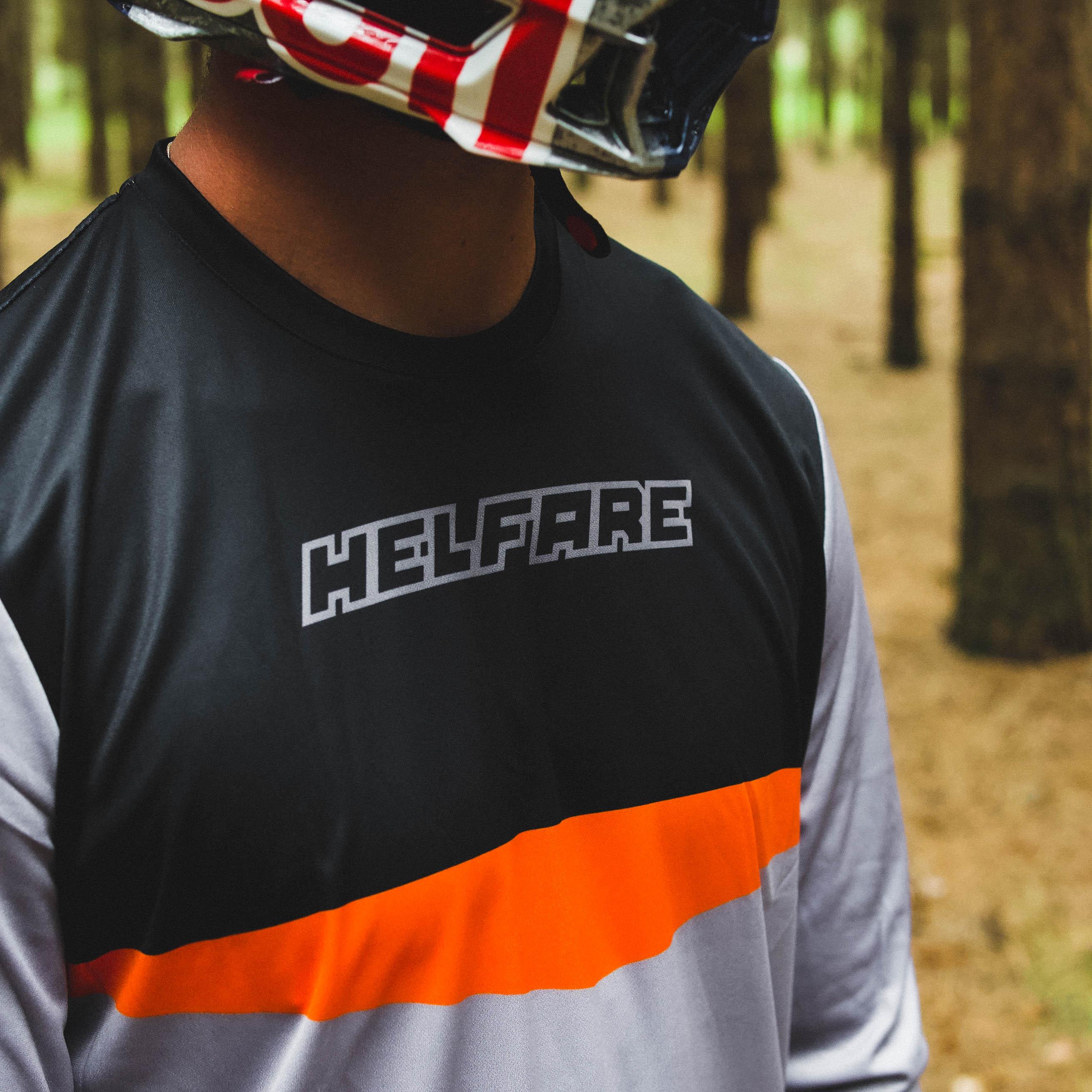 Rival Long Sleeve Jersey | Shark Grey - HELFARE