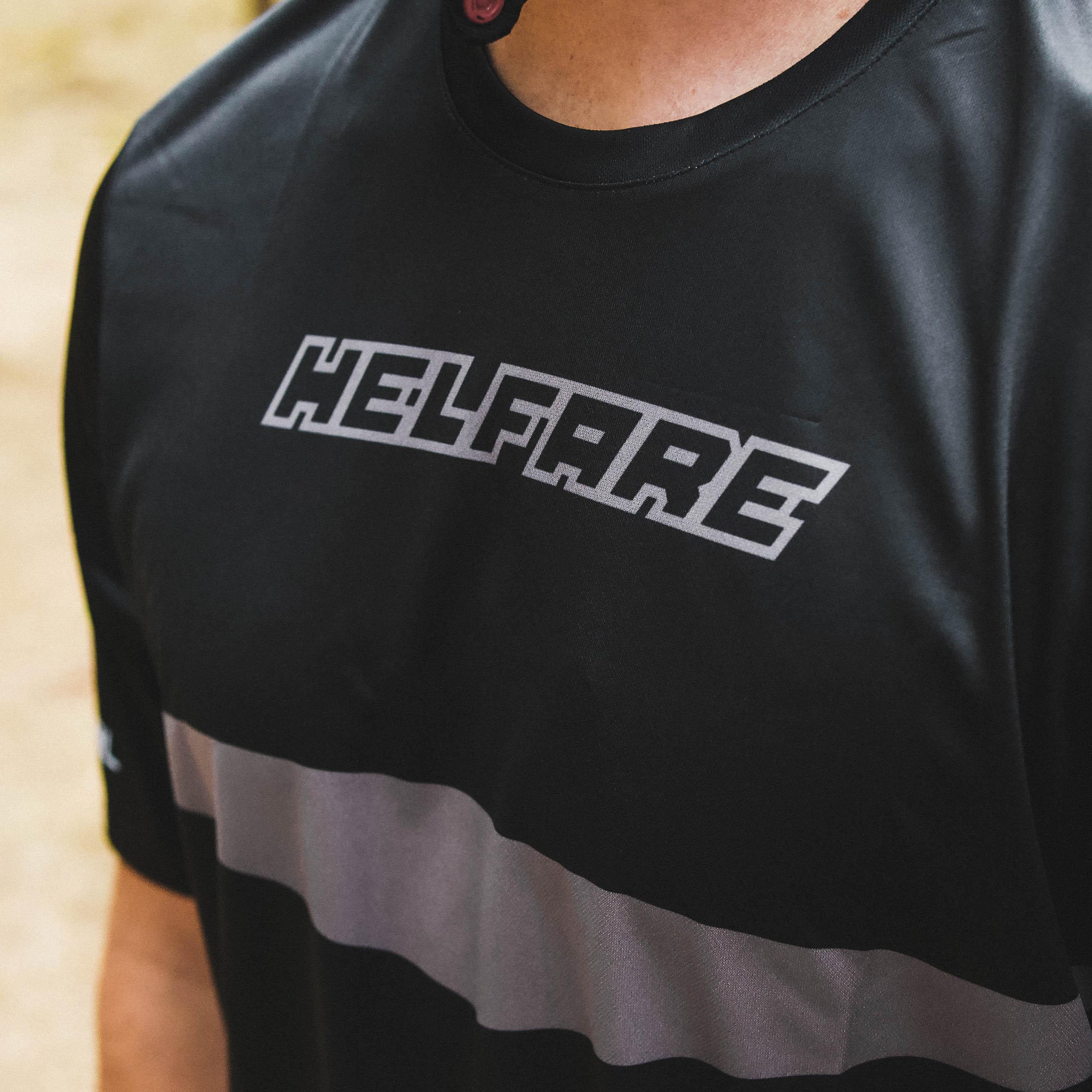 Rival Short Sleeve Jersey | Onyx Black - HELFARE