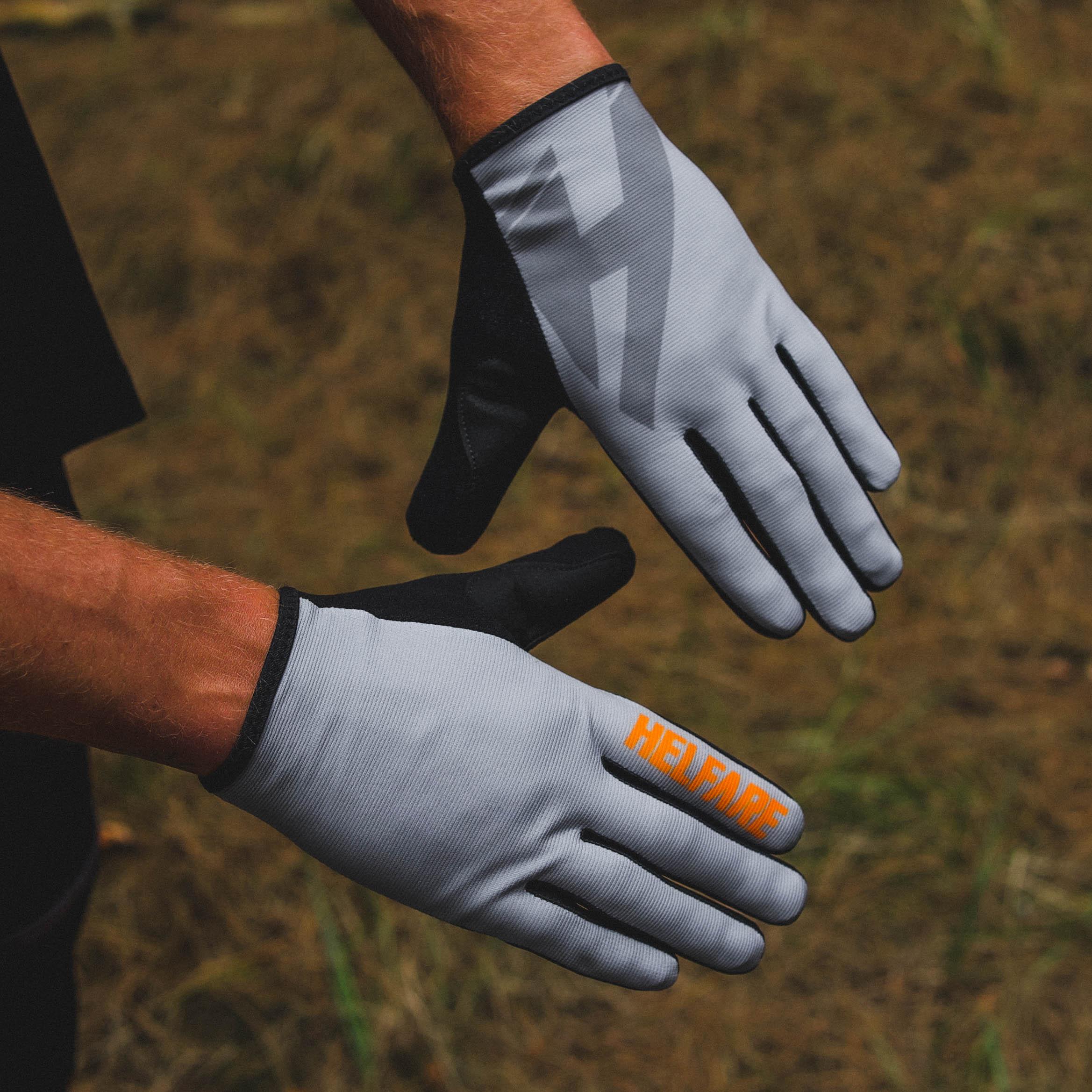 Rival Race Gloves | Shark Grey - HELFARE