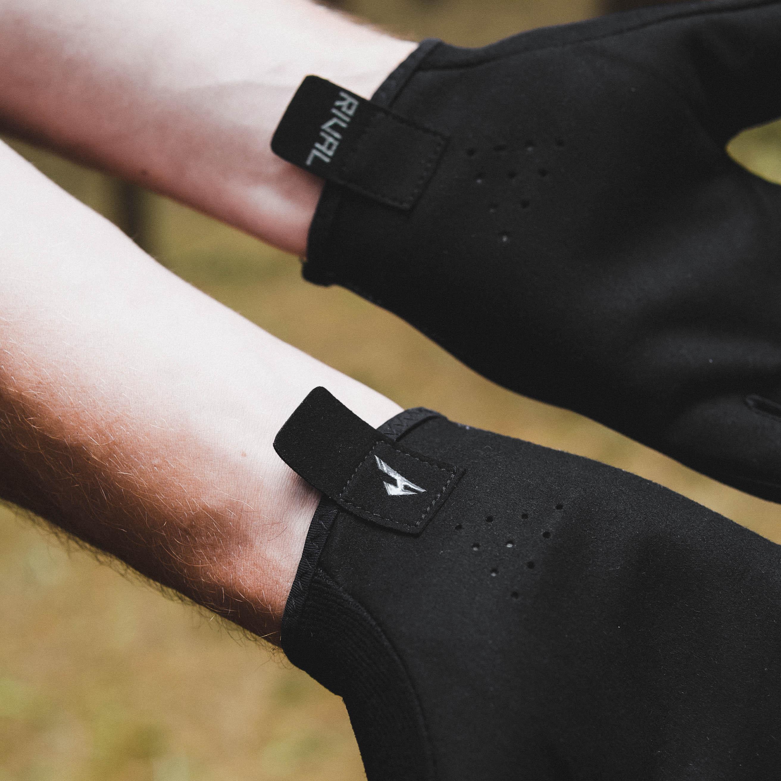 Rival Race Gloves | Onyx Black - HELFARE
