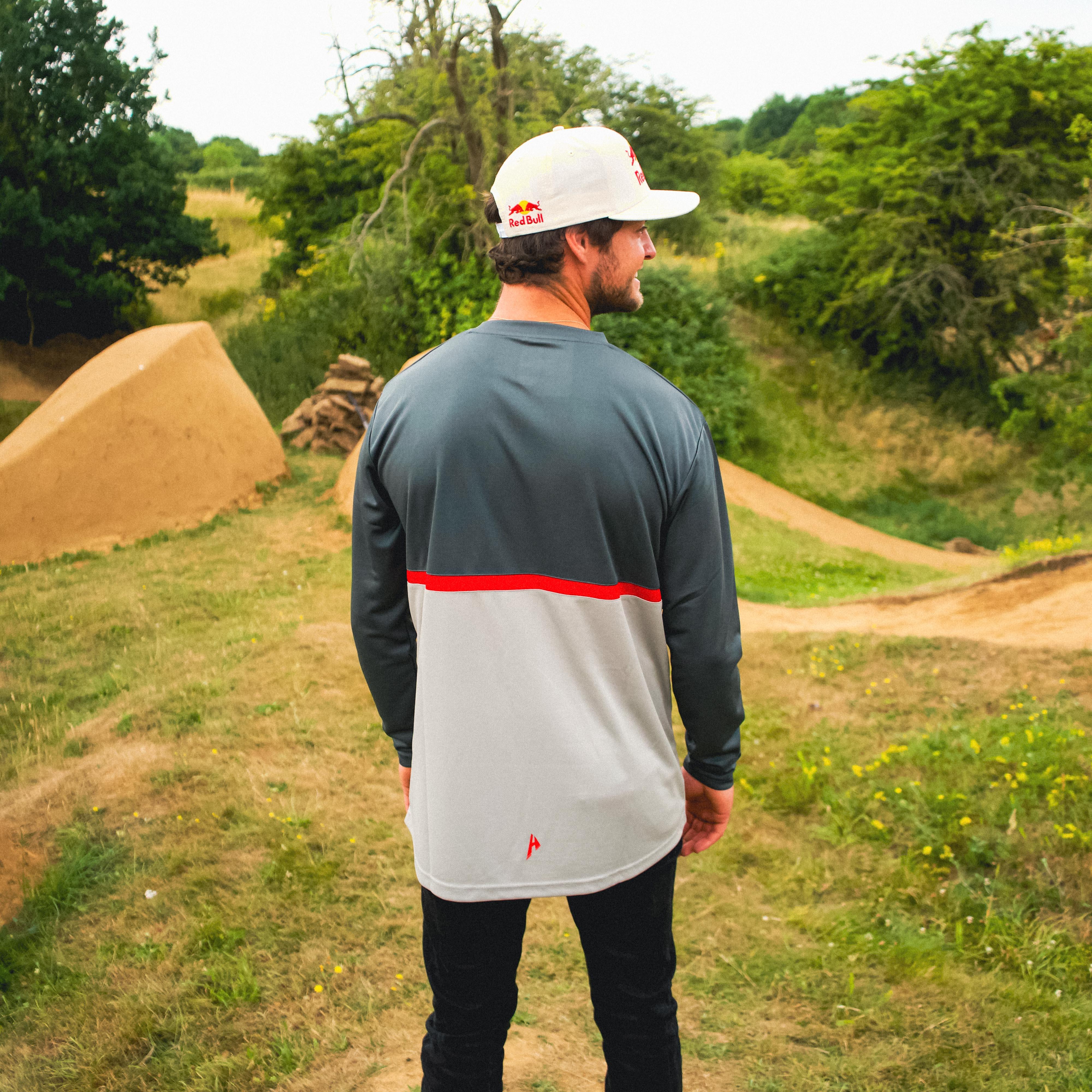 Cadence Long Sleeve Jersey | Grey - HELFARE