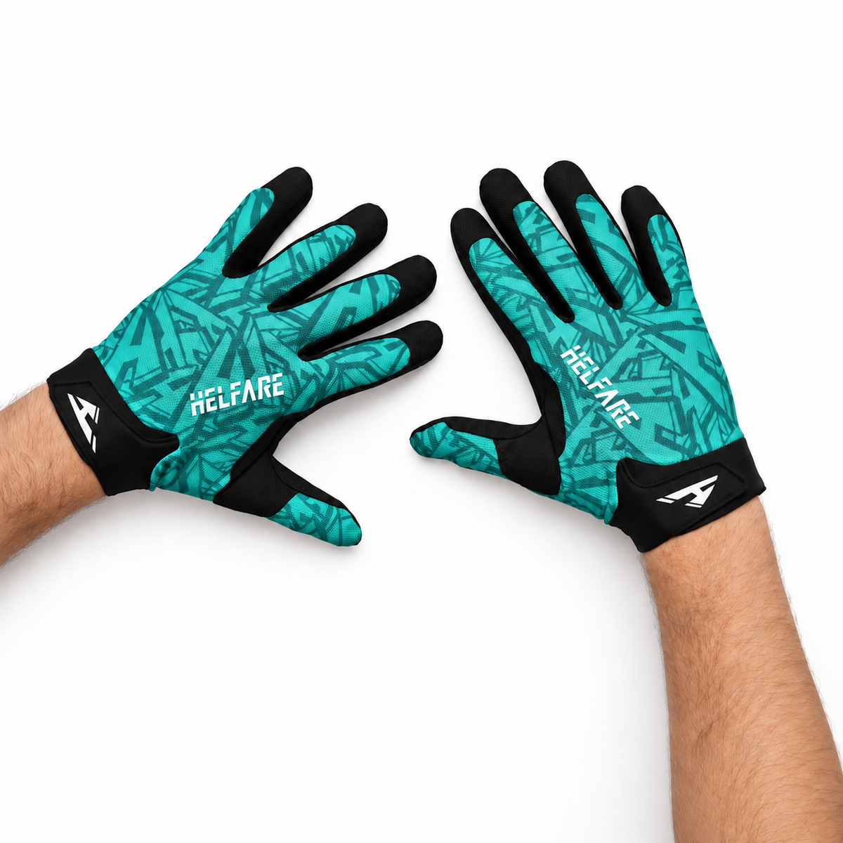 Rival Gloves | Teal Scatter