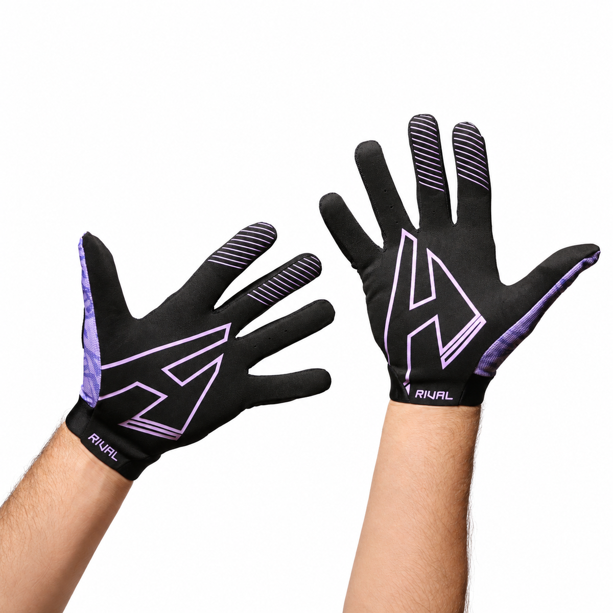 Rival Gloves | Purple Scatter