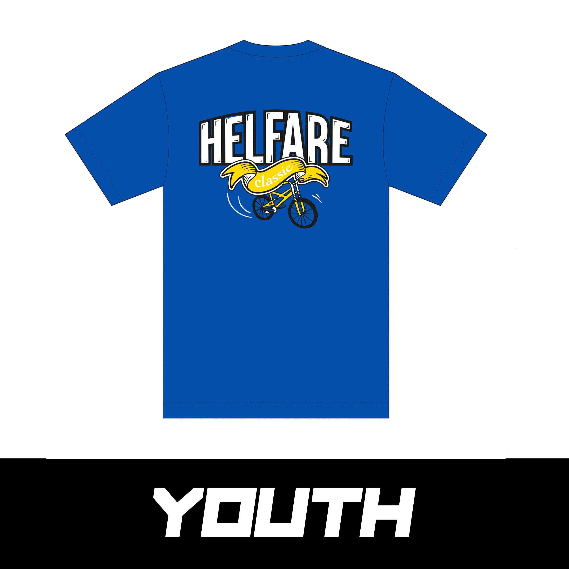 Youth Helfare Classic Tee | Royal Blue - HELFARE