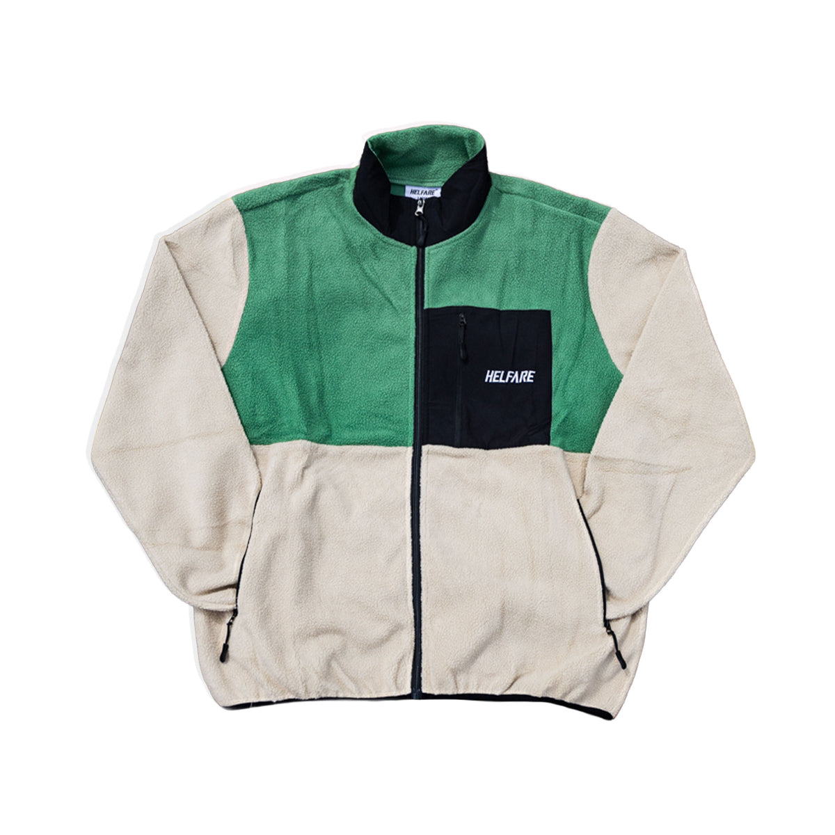 Voyager Sherpa Full Zip Fleece | Green