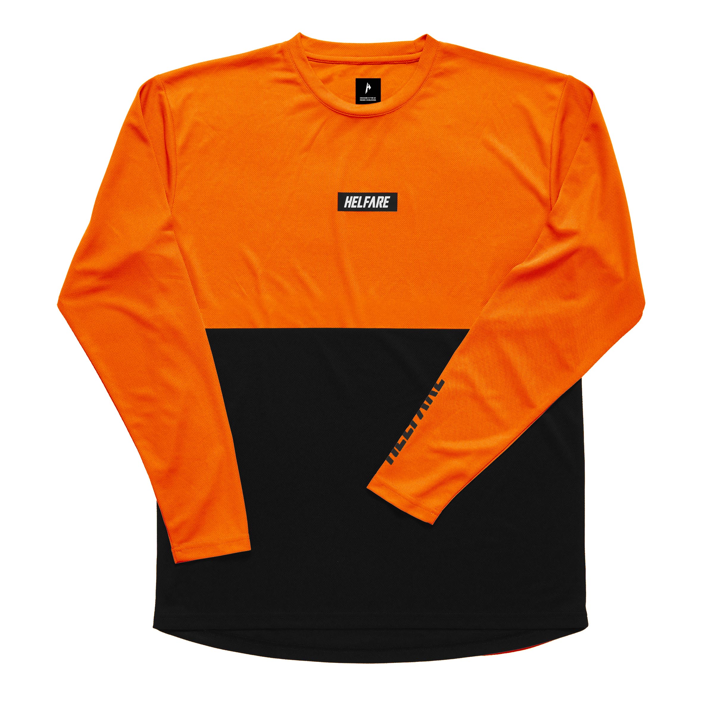 Cadence Long Sleeve Jersey | Fire Orange