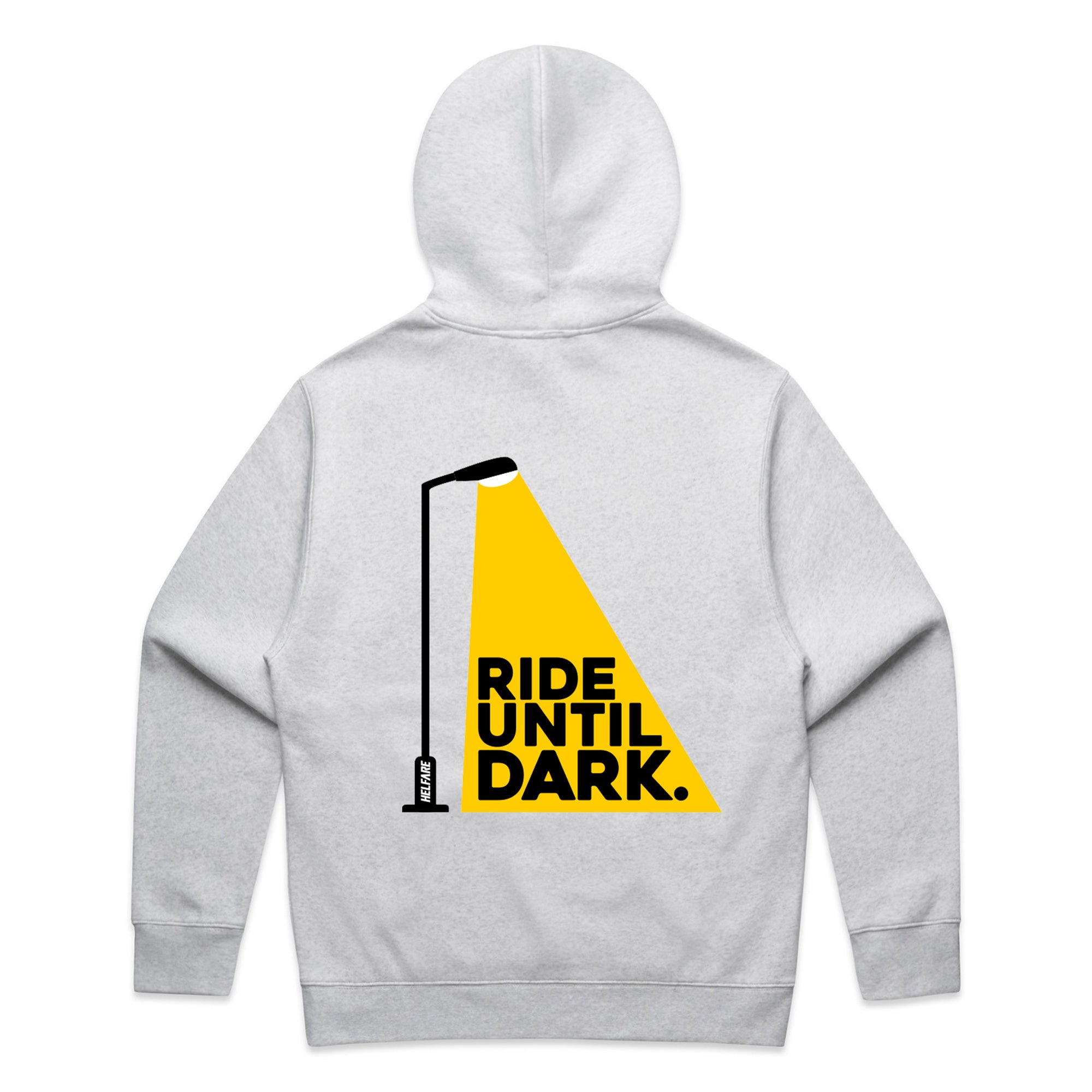 Ride Until Dark Hood | White Heather