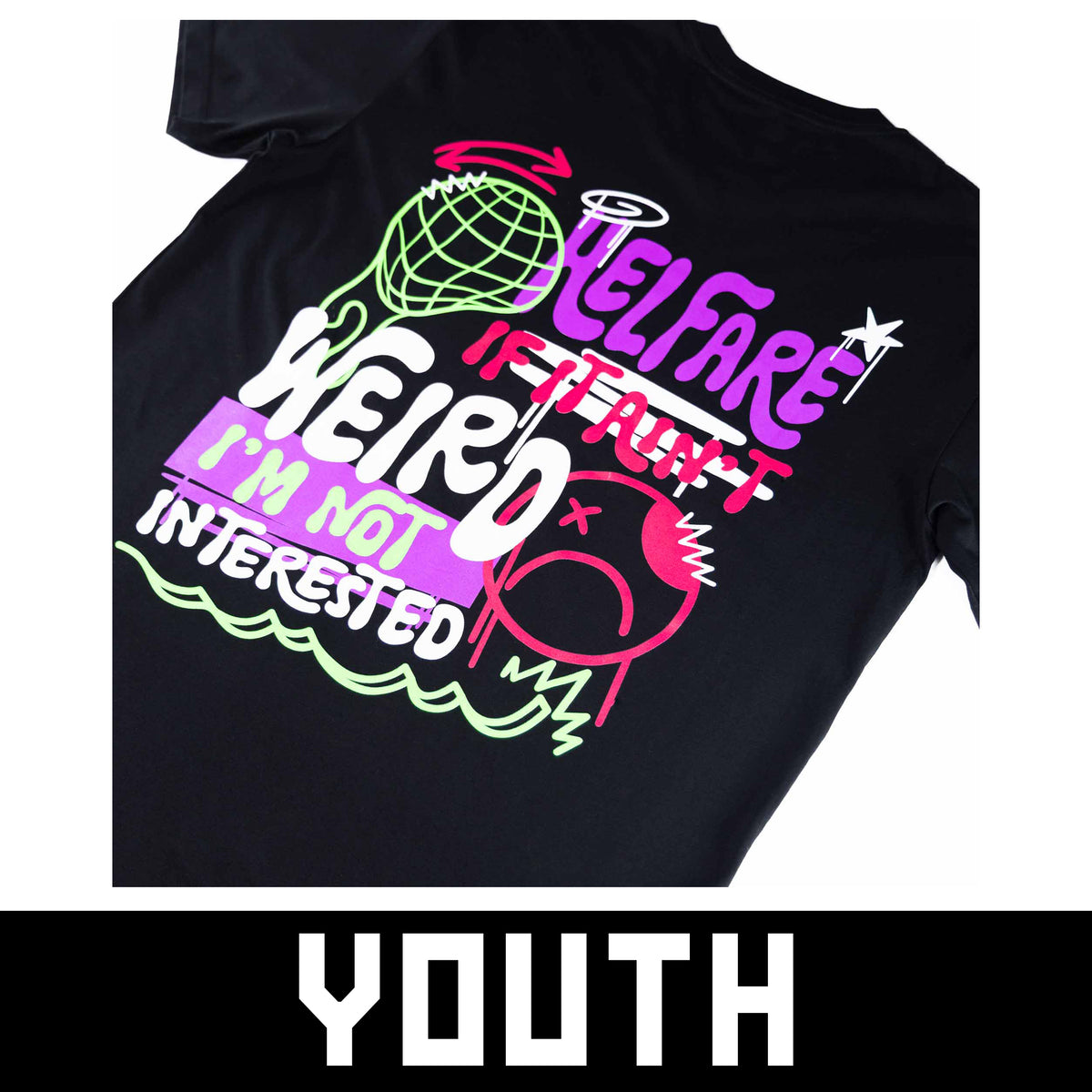 Youth Maverick Tee - Black