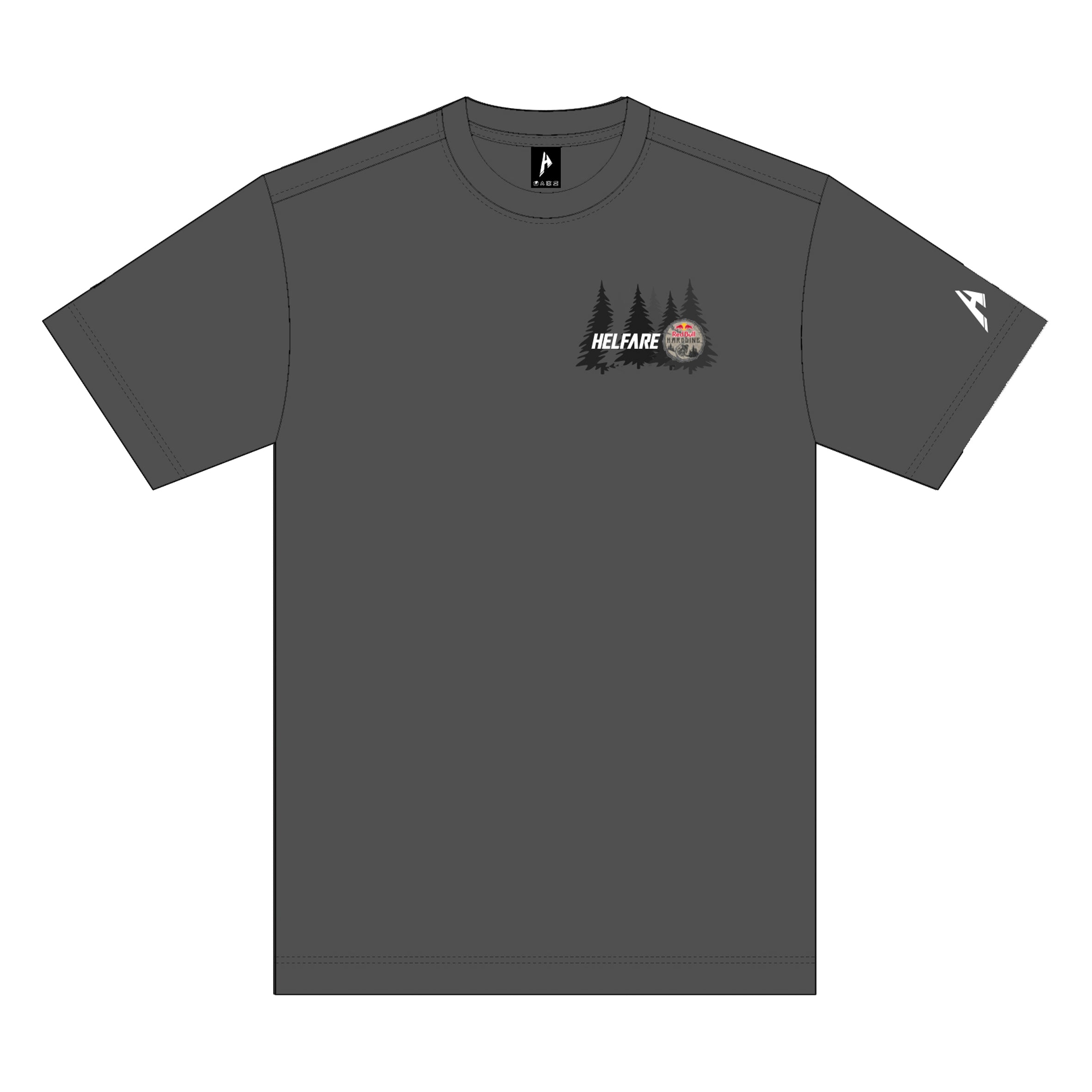 RED BULL HARDLINE TEE | GREY