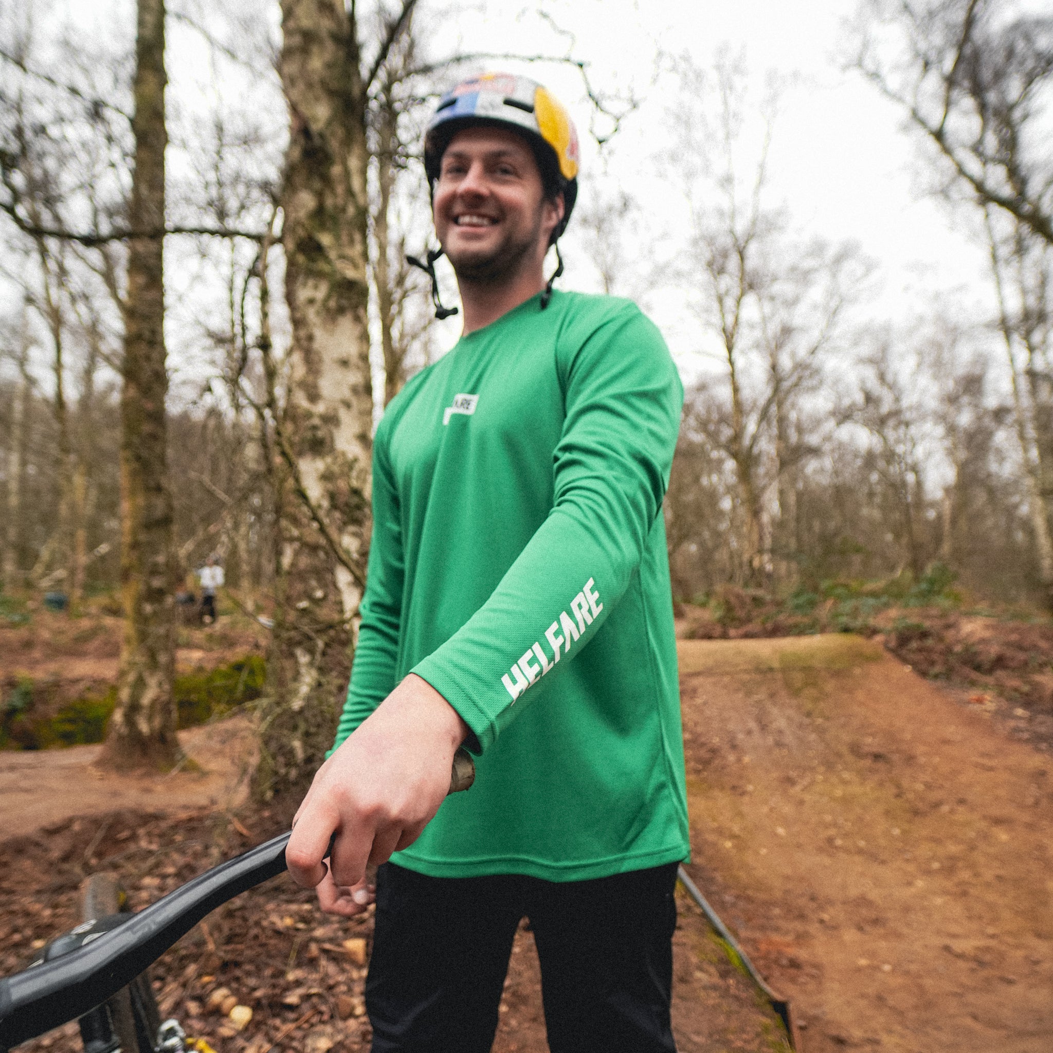 Cadence Long Sleeve Jersey | Forest Green
