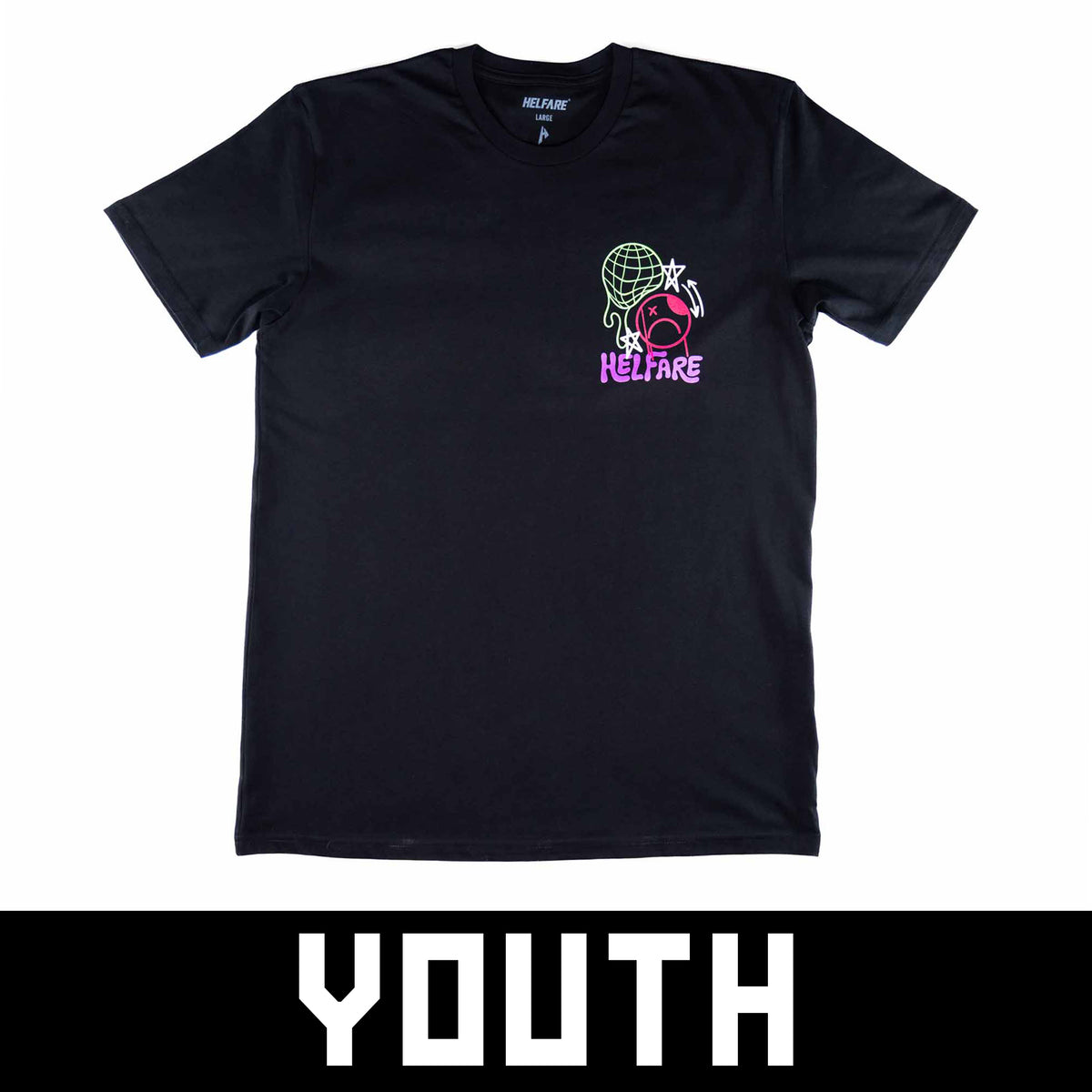 Youth Maverick Tee - Black