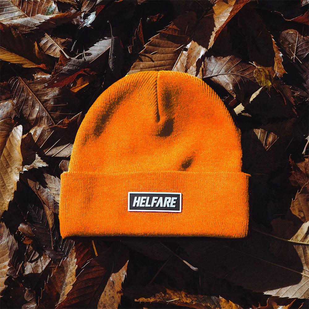 Helfare Box Beanie | Orange